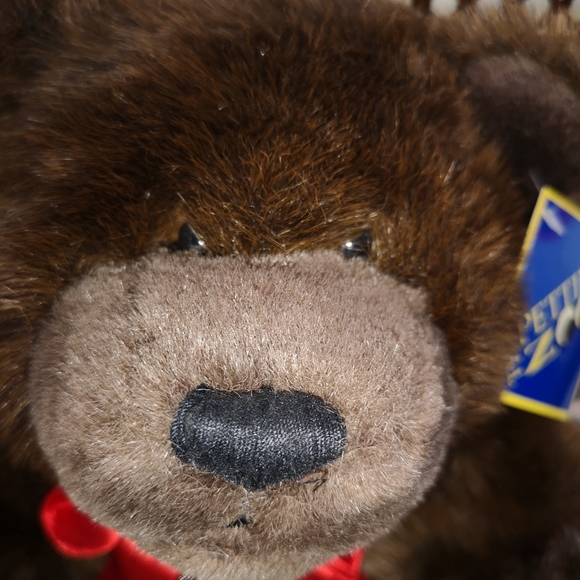 Petting Zoo Chocolate Coloured Bear - Picture 7 of 8